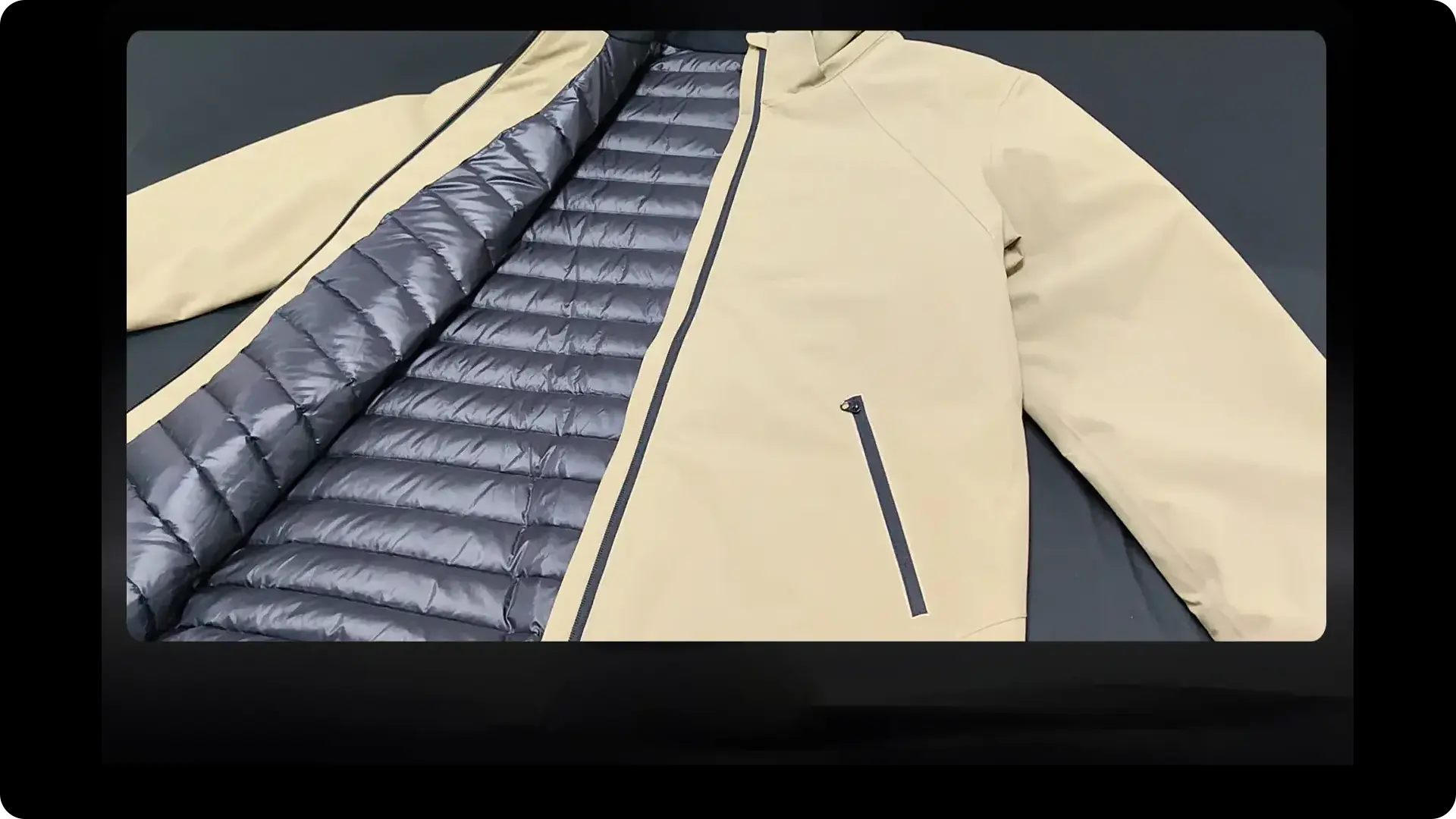 Chaqueta de plumas Y-Warm